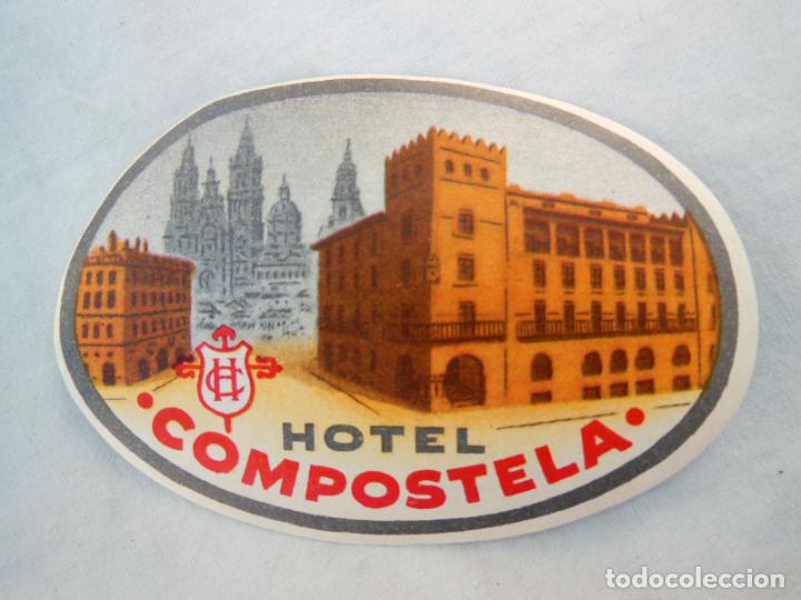 Etiquetas antiguas: Antigua Etiqueta Hotel - Old Hotel Label : GRAN HOTEL ZARAGOZA