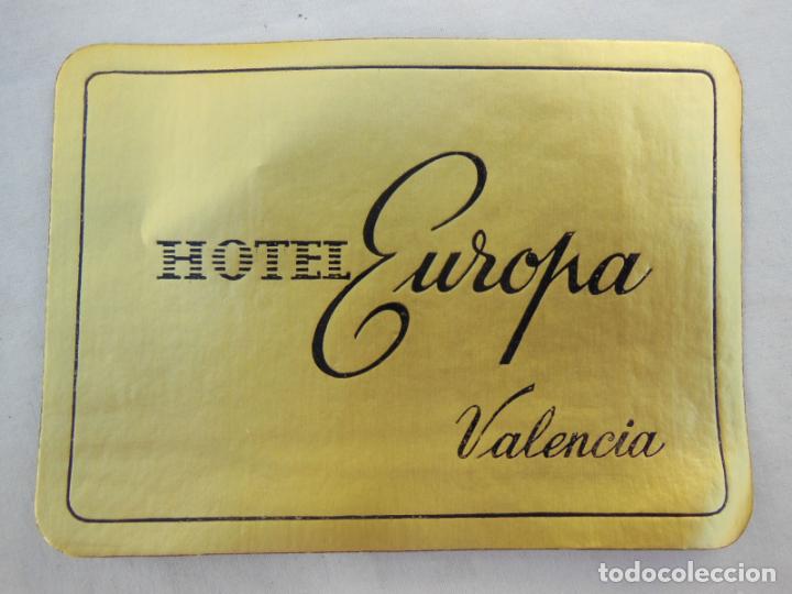 Etiquetas antiguas: Antigua Etiqueta Hotel - Old Hotel Label : FONDA RESTAURANTE, ESPA&Ntilde;A, CUENCA