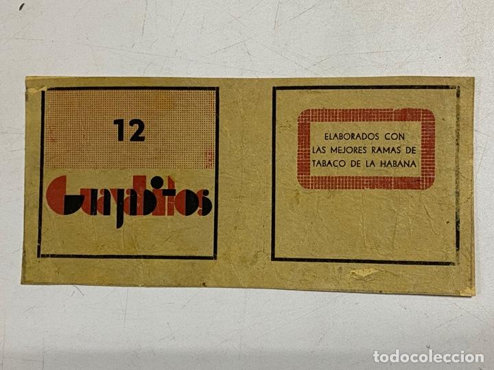 Alte Etiketten: ETIQUETA. TABACO GUAYABITOS. LA HABANA. CUBA. VER FOTO