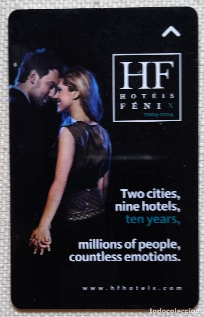 Etiquetas antiguas: TARJETA LLAVE HOTEL FENIX- LISBOA