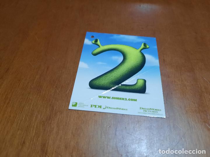 Etiquetas antiguas: SHREK 2. PEQUE&Ntilde;A ETIQUETA. BUEN ESTADO. USADA.