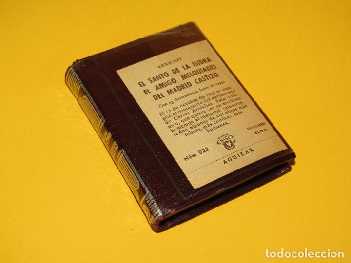 Etiquetas antiguas: Crisol&iacute;n Sainetes de Carlos Arniches - Edici&oacute;n Crisol Volumen Extra N&ordm; 023 de AGUILAR A&ntilde;o 1966