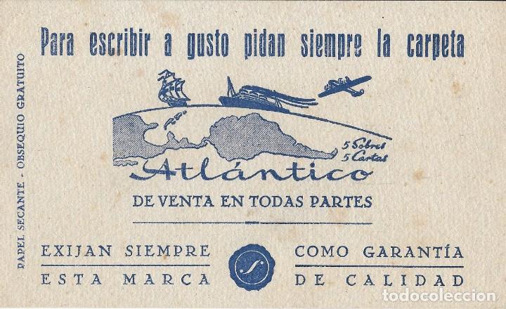 Alte Etiketten: Etiqueta publicitaria ATLANTICO