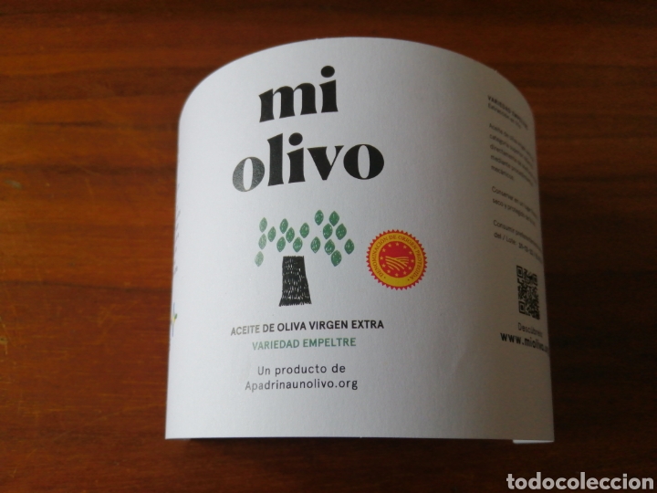 Etiquetas antiguas: ETIQUETA ACEITE MI OLIVO