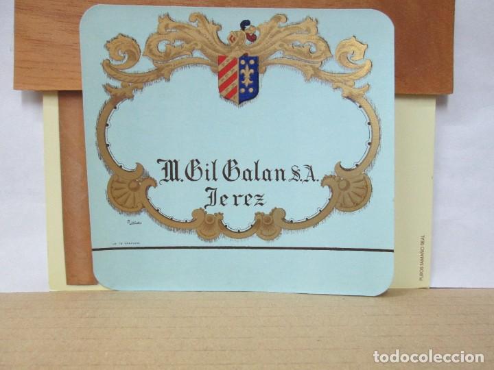 Etiquetas antigas: ANTIGUA ETIQUETA, M.GIL GALAN