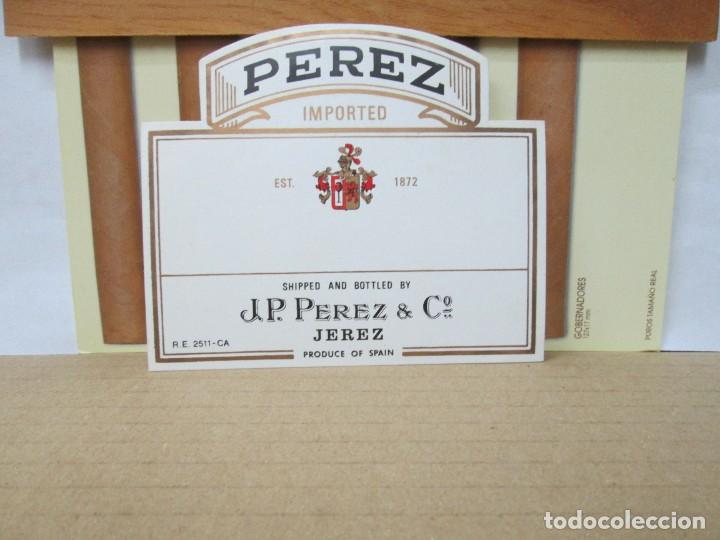 Etiquetas antigas: ANTIGUA ETIQUETA, PEREZ IMPORTED