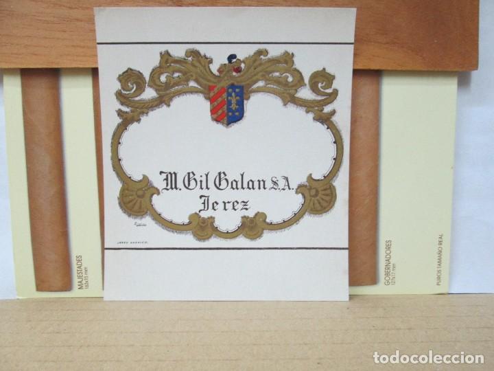 Old Labels: ANTIGUA ETIQUETA, M.GIL.GALAN