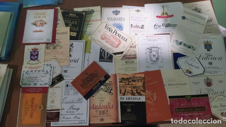 Etiquetas antiguas: 32 Etiquetas diferentes D.O.Rioja - Foto 1