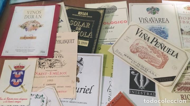 Etiquetas antiguas: 32 Etiquetas diferentes D.O.Rioja - Foto 4