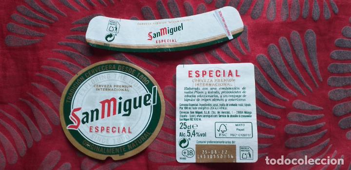 Etiquetas antiguas: CERVEZA-V9ET-XI-ETIQUETAS-SAN MIGUEL-25CL