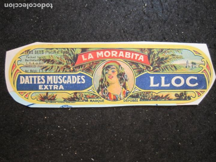 Old Labels: LA MORABITA-ETIQUETA ANTIGUA-VER FOTOS-(K-5797)