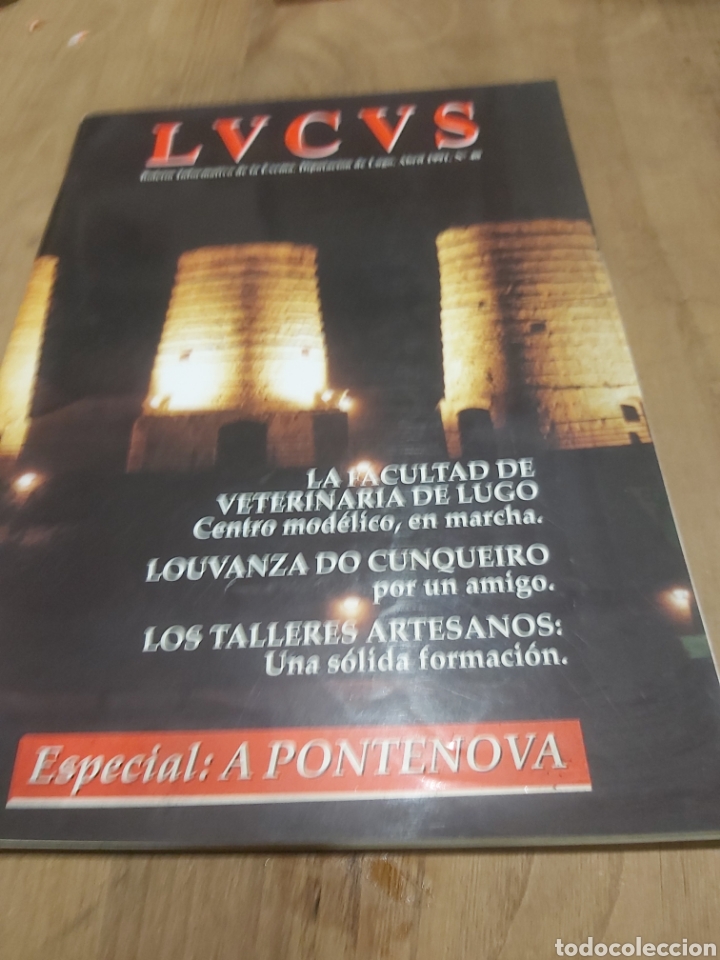 Alte Etiketten: ESPECIAL PONTENIVA BOLET&Iacute;N LVCVS FACULTAD VERERINARIA/ TALLERES ARTESANOS N&Uacute;MERO 40 1991 DIPUTACI&Oacute;N