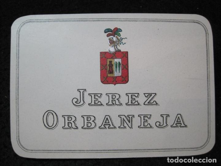 Etichette antiche: JEREZ ORBANEJA-ETIQUETA ANTIGUA-VER FOTOS-(93.509)