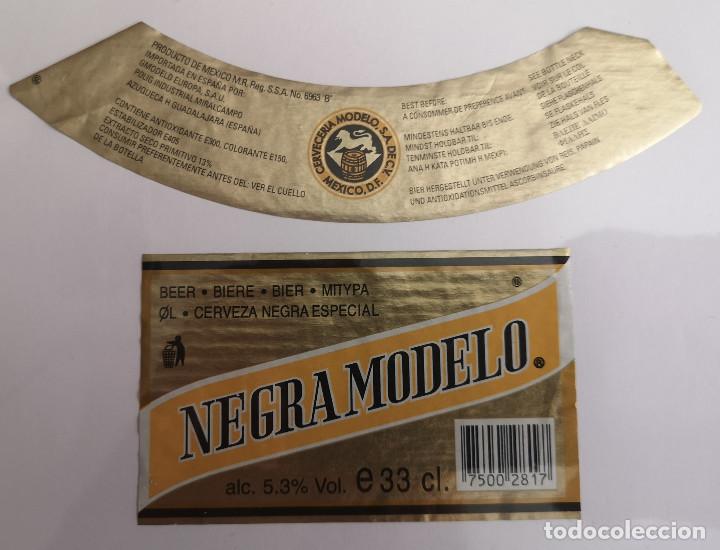 etiqueta cerveza - negra modelo - mejico mexico - Compra venta en  todocoleccion