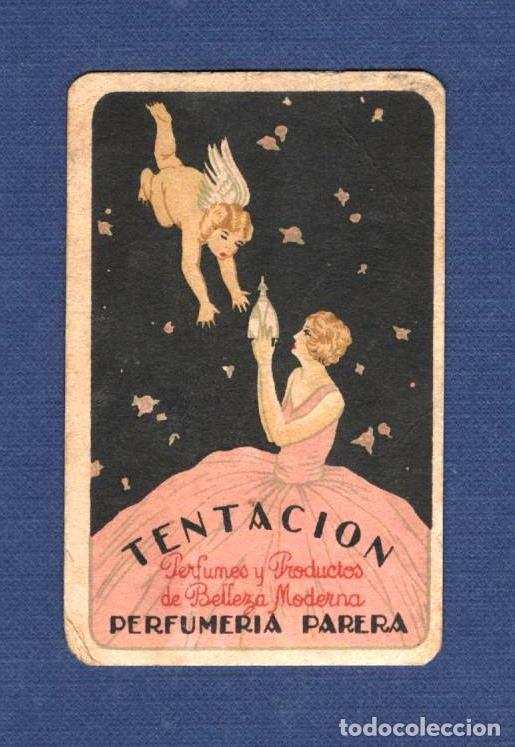 Alte Etiketten: TARJETA TENTACION (Perfumes y Productos de Belleza Moderna) - PERFUMERIA PARERA