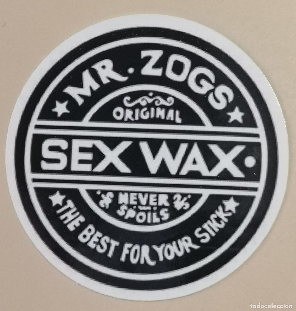 Etichette antiche: ETIQUETA LOGO PLASTIFICADO - AMBIENTADOR - Mr. ZOGS SEX WAX