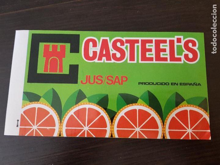 Etiquetas antiguas: 10 ETIQUETAS DE ALMACEN DE NARANJAS MIDE 22X12CM