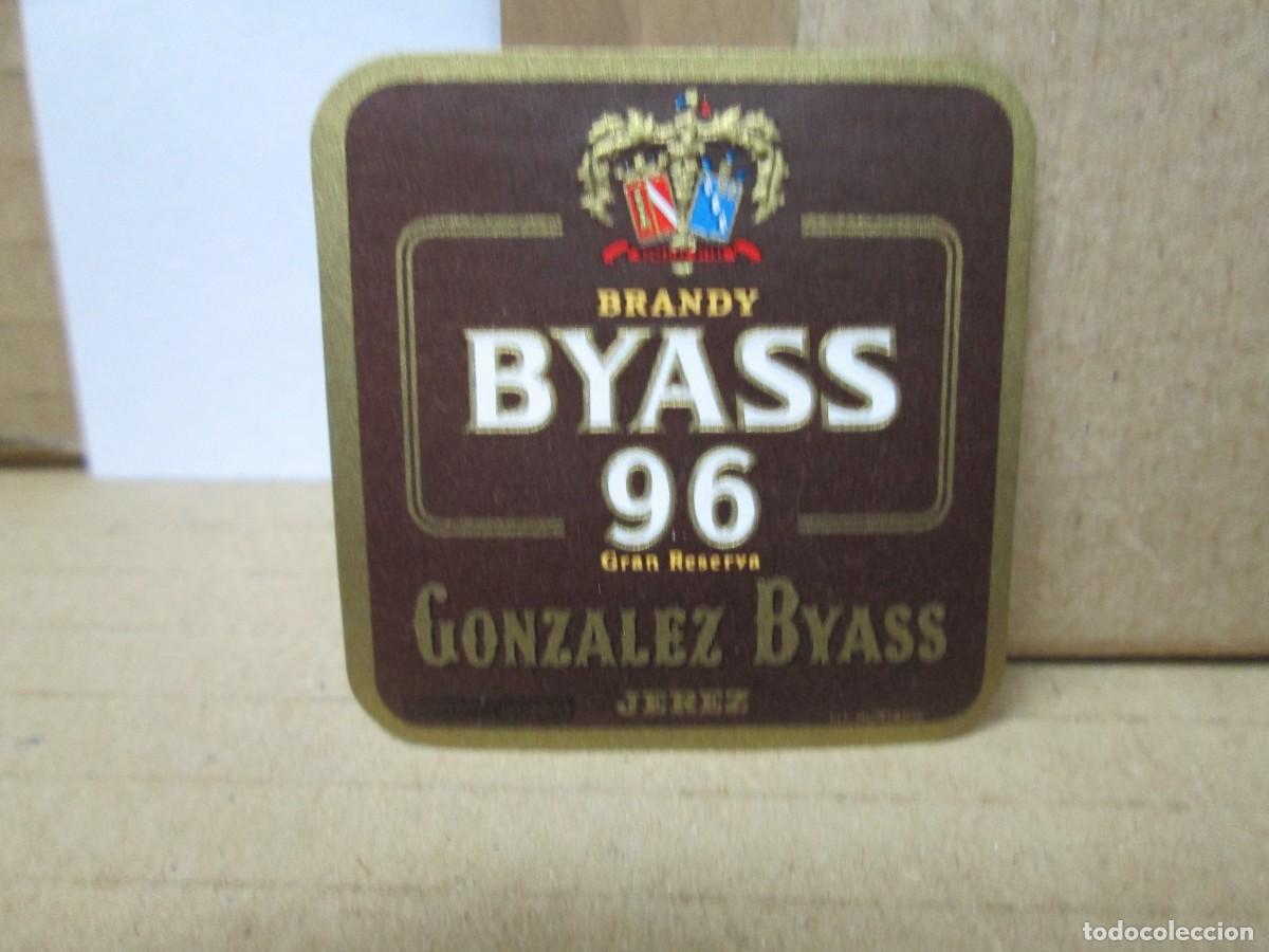 Etiquetas antiguas: ANTIGUA ETIQUETA, BRANDY BYASS 96