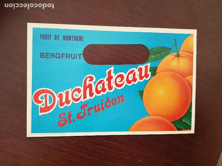 Etiquetas antiguas: NARANJAS 10 ETIQUETAS DUCHATEAU-BENJAMIN BELTRAN-VILLARREAL