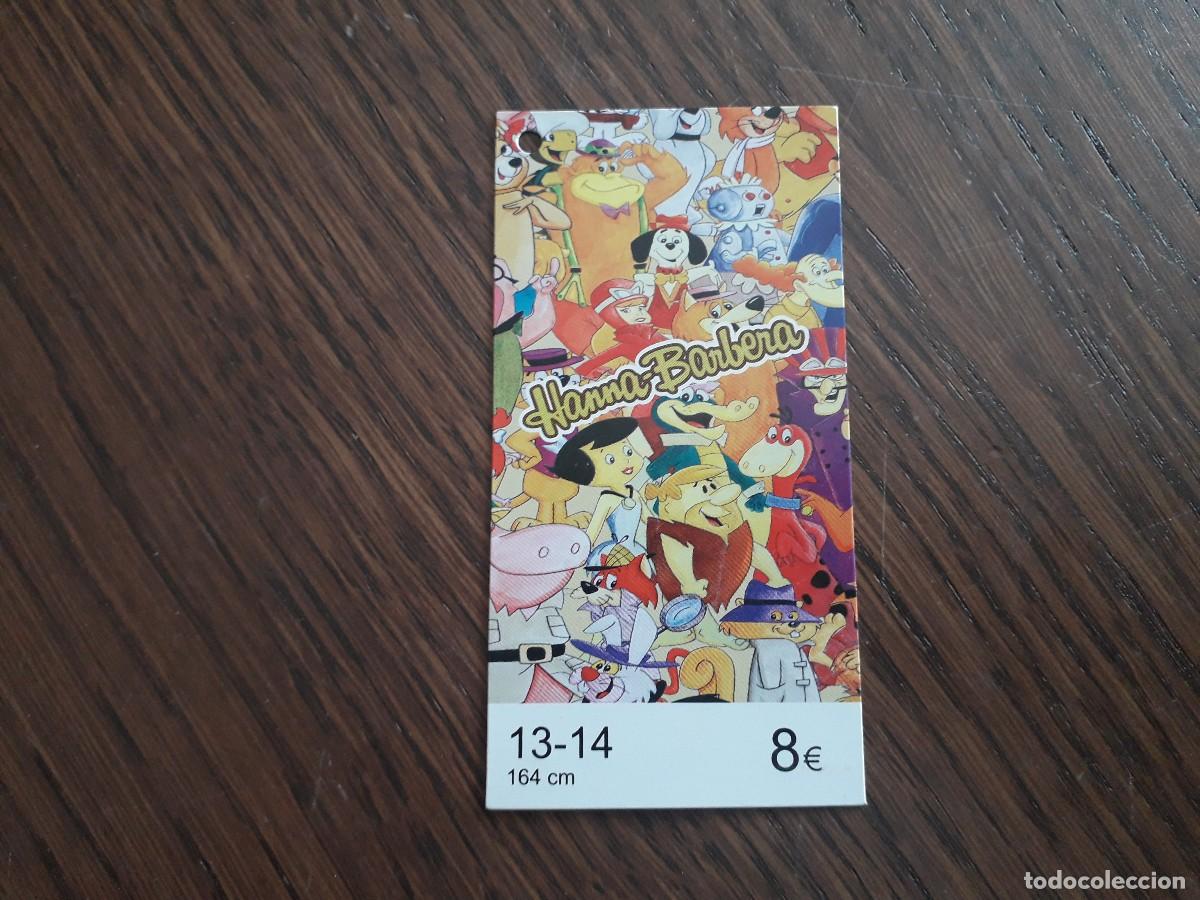 Etiquetas antiguas: etiqueta de ropa, Hanna-Barbera.