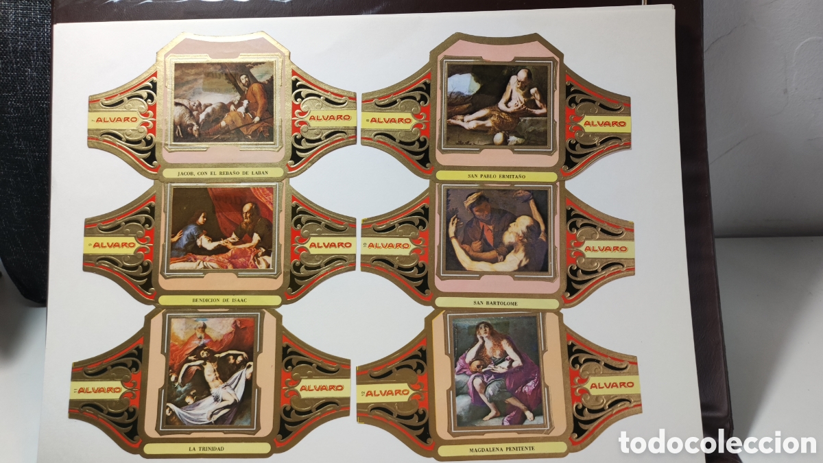 Etiquetas antiguas: Vitolas &Aacute;LVARO SERIE II RIBERA - Foto 2