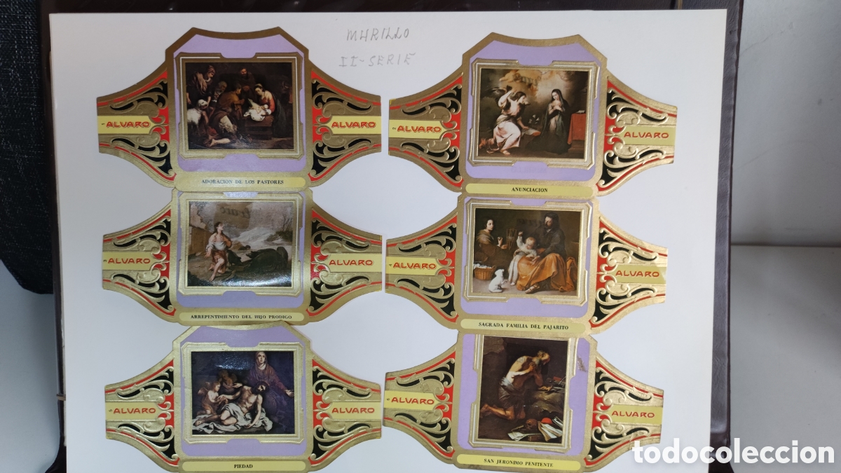 Etiquetas antiguas: Vitolas &Aacute;LVARO SERIE II El Murillo - Foto 1