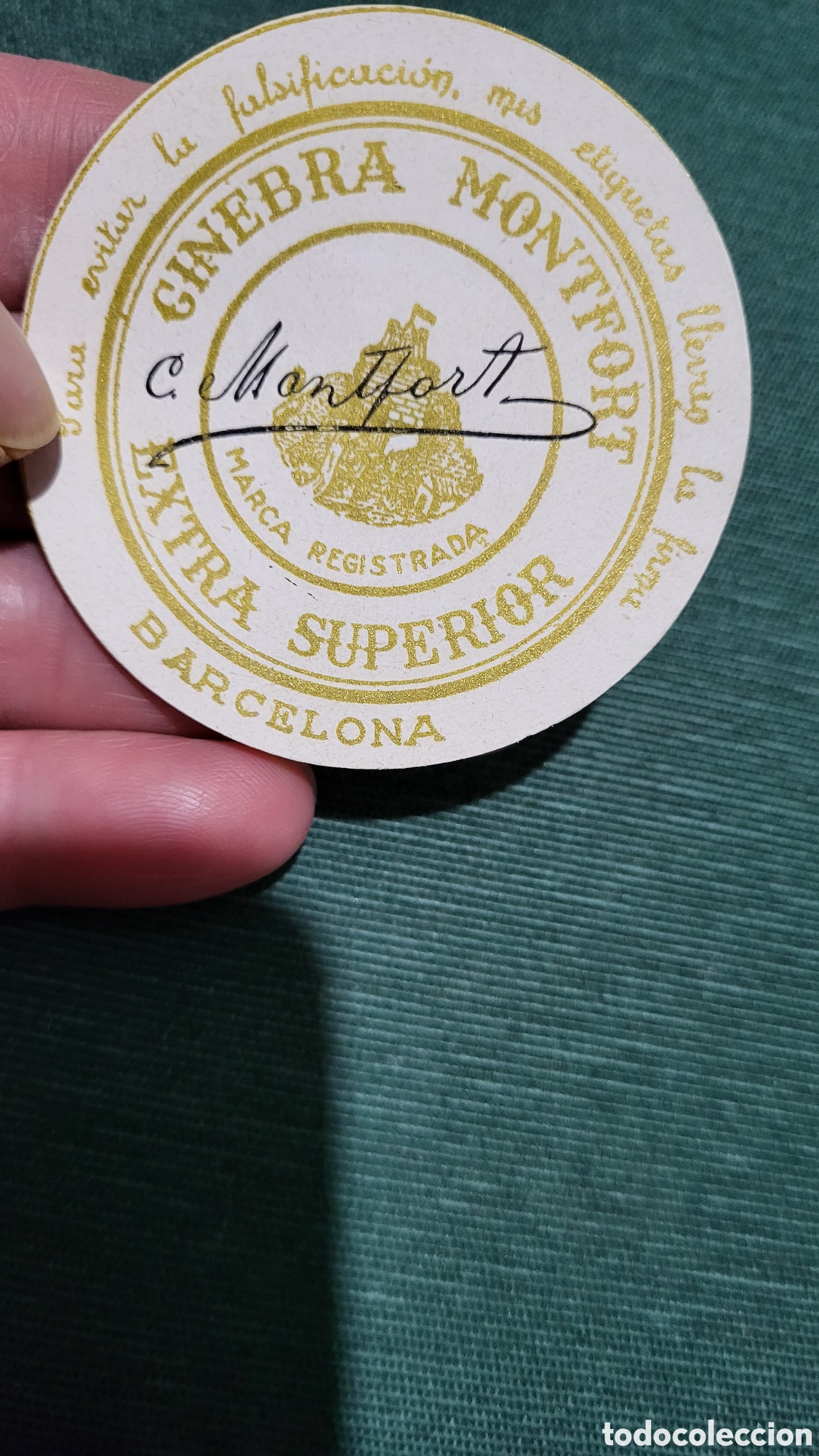 Etiquetas antiguas: Etiqueta Ginebra