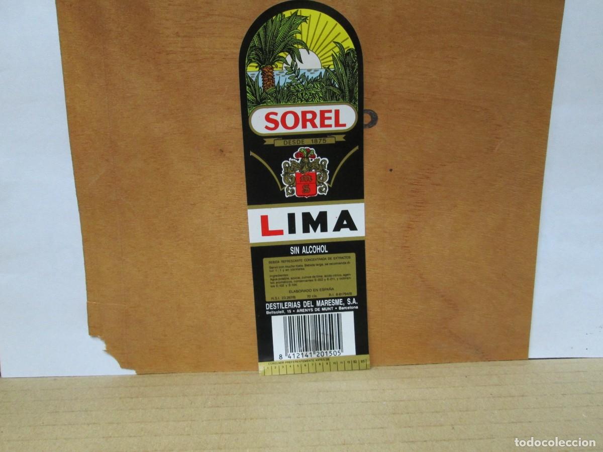 Alte Etiketten: ANTIGUA ETIQUETA, SOREL LIMA