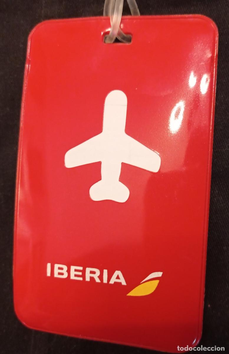 Etiquetas antiguas: IBERIA. Etiqueta de Equipaje