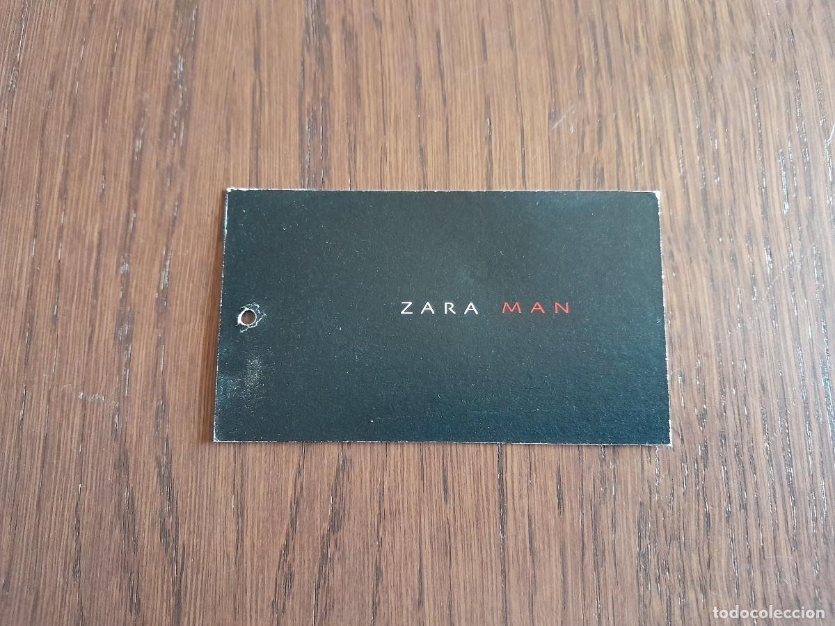 etiqueta de ropa, zara man