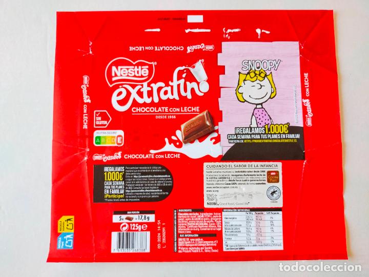 Etiquetas antiguas: ENVOLTORIO DE CHOCOLATE NESTLE - PEANUTS WORLDWIDE - 2023 - SNOOPY - SALLY BROWN