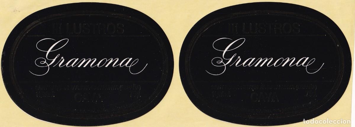 Old Labels: III Lustros Gramona - Cava / Sant Sadurn&iacute; d'Anoia