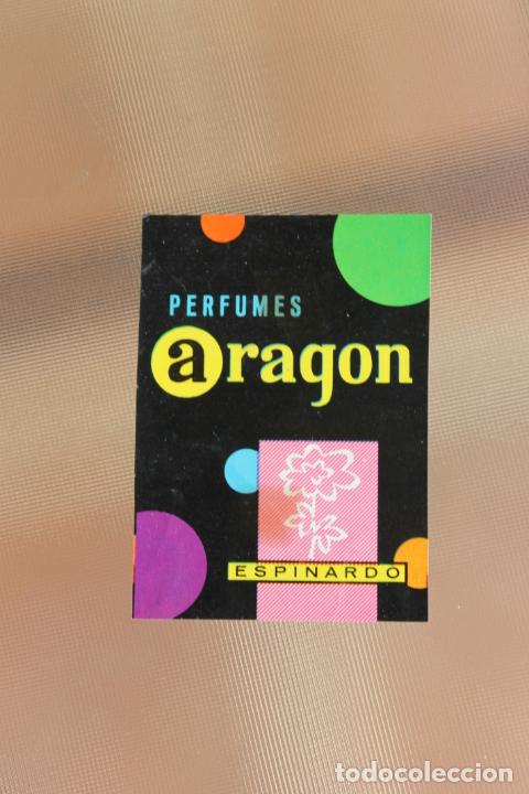 Old Labels: ETIQUETA PERFUMES ARAGON ESPINARDO MURCIA