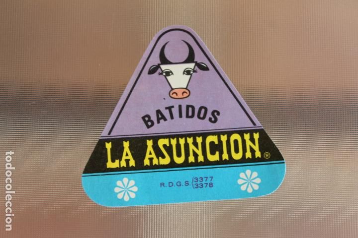 Etichette antiche: ETIQUETA BATIDOS LA ASUNCION