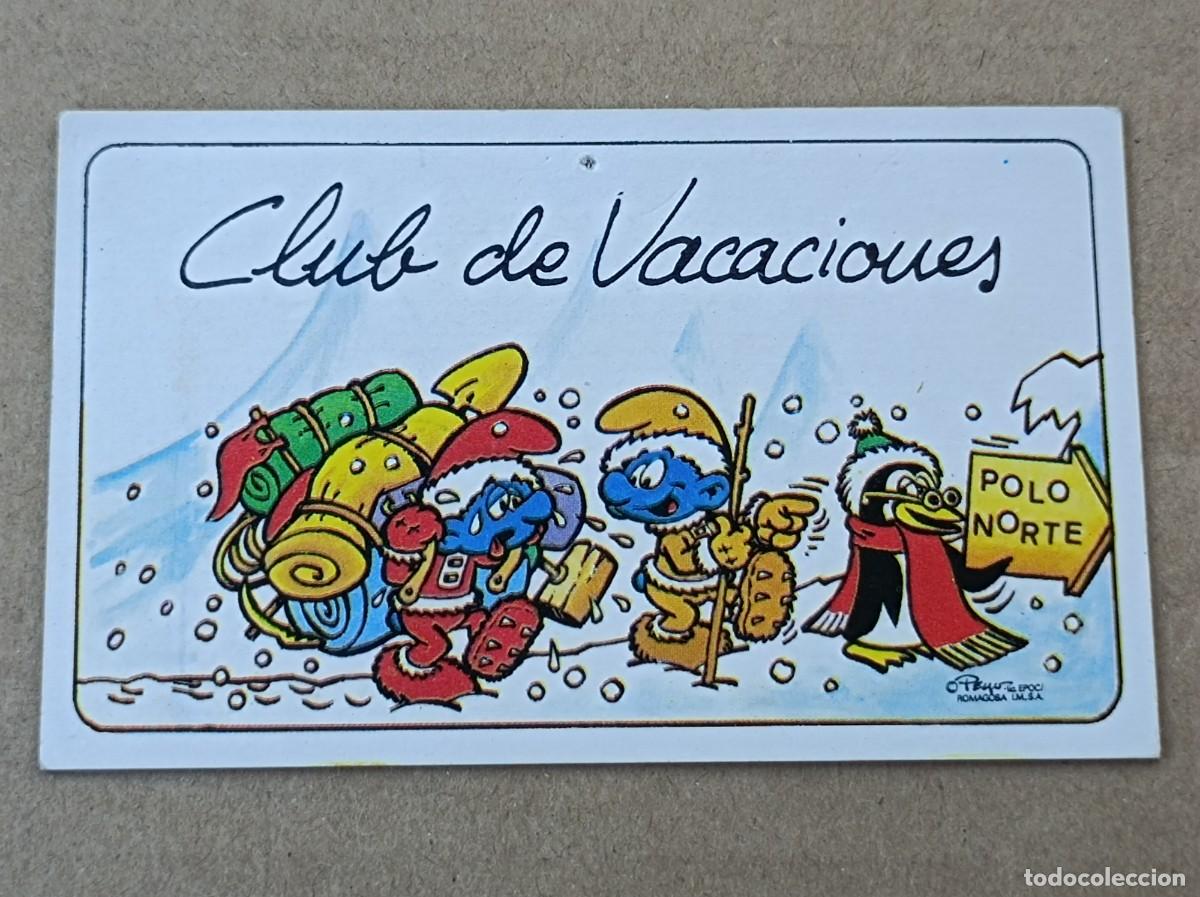Etiquetas antiguas: CLUB DE VACACIONES PITUFOS - Foto 1