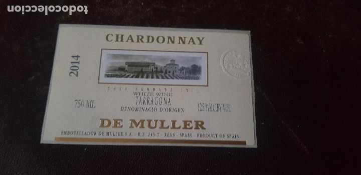 Etiquetas antiguas: ETIQUETA DE VINO