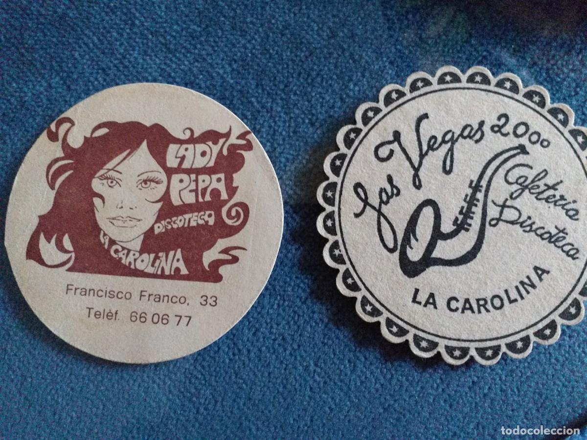 Etiquetas antiguas: 2 posavasos de pubs de la Carolina - Foto 1