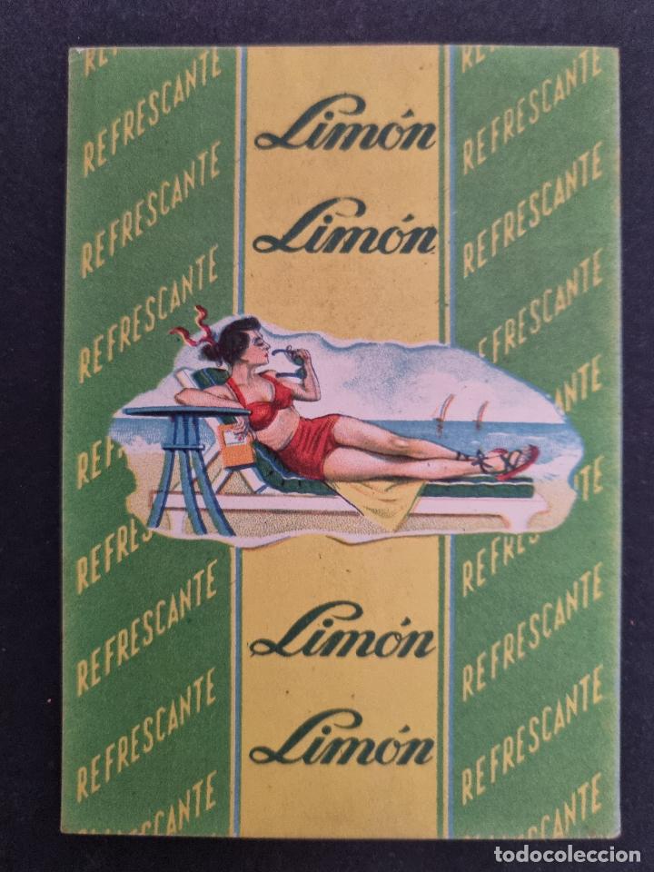 Old Labels: ANTIGUA ETIQUETA EMBOLTORIO CARAMELOS LIMON REFRESCANTE ORIGINAL ER 435