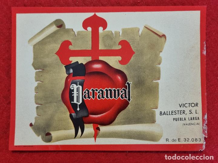 Etiquetas antiguas: CARTEL ITO ETIQUETA NARANJAS DARANVAL VICTOR BALLESTER MEDIANA PUEBLA LARGA VALENCIA ORIGINAL K14