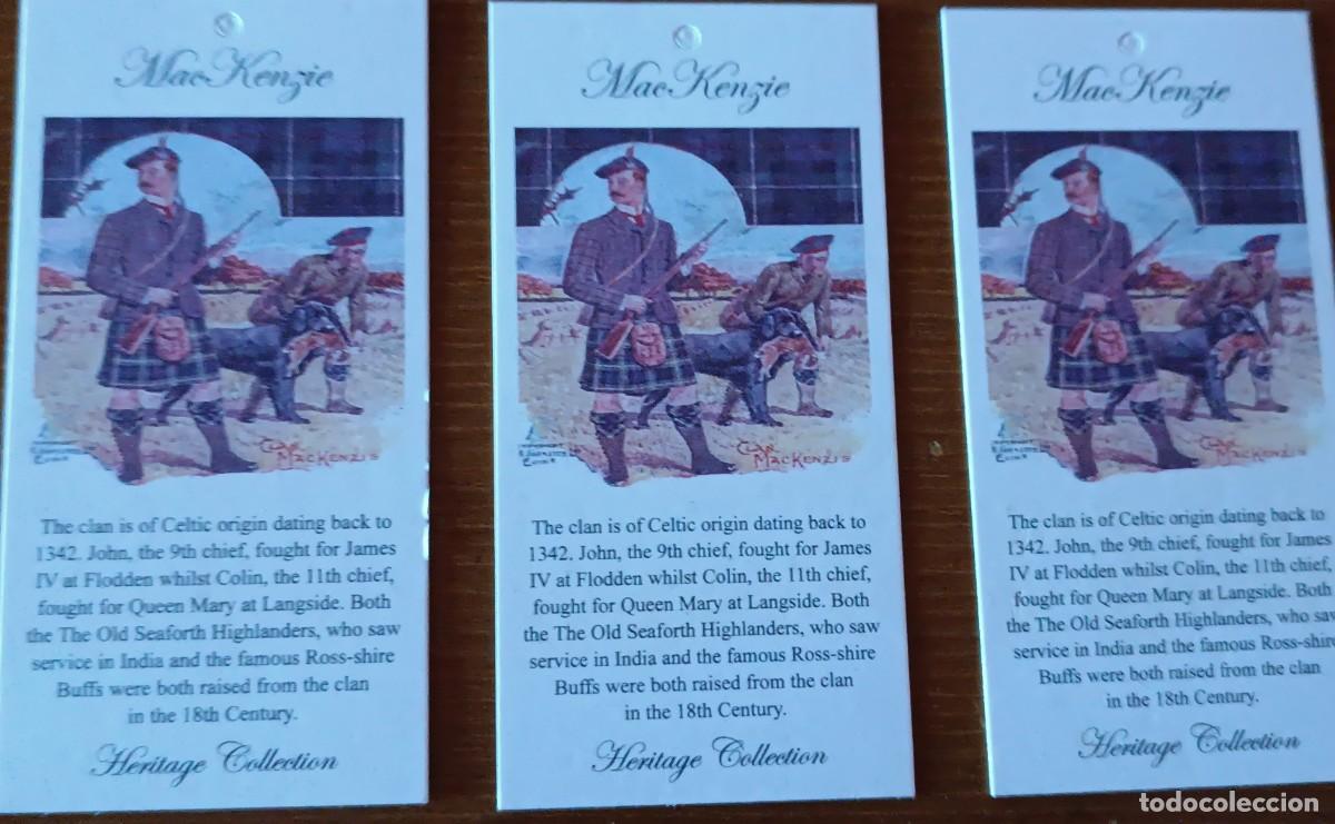 Etiquetas antiguas: Etiquetas inglesas Mac Kenzie - Foto 2