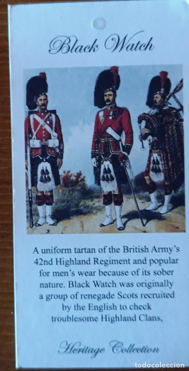 Etiquetas antiguas: Etiquetas Black Watch England - Foto 1
