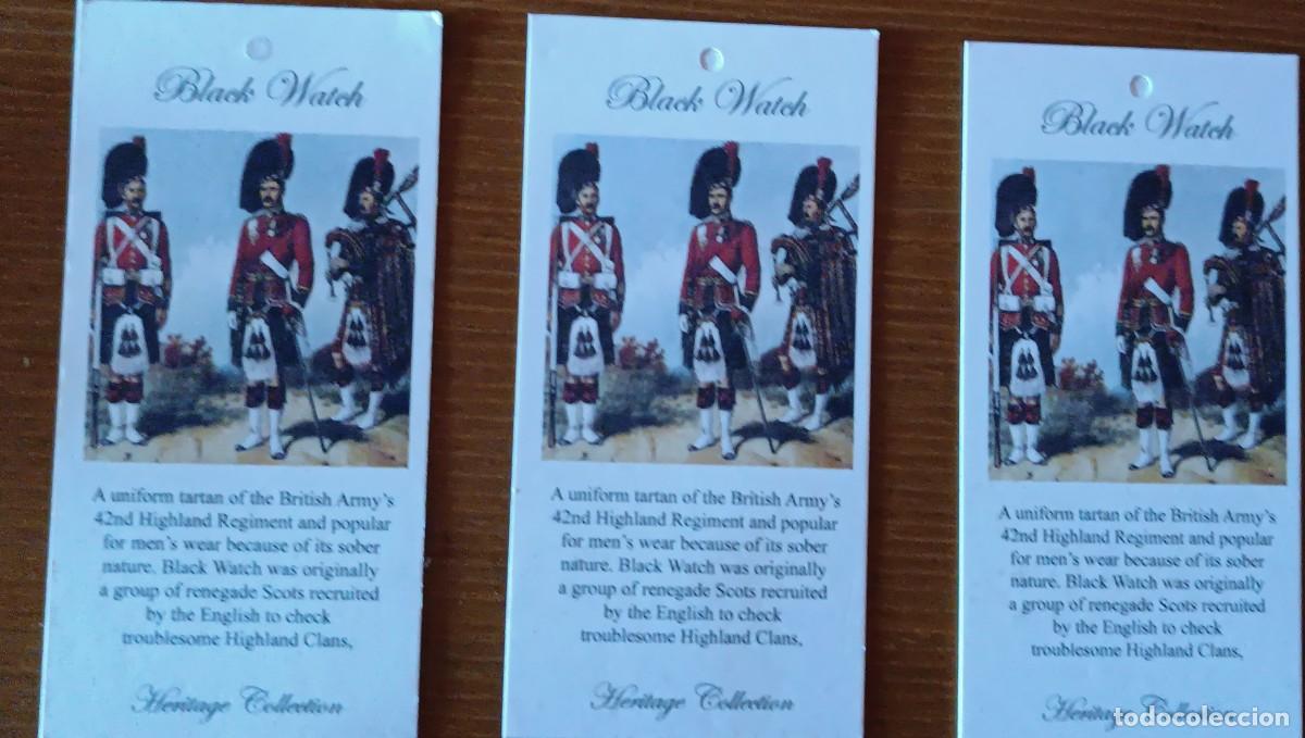 Etiquetas antiguas: Etiquetas Black Watch England - Foto 2