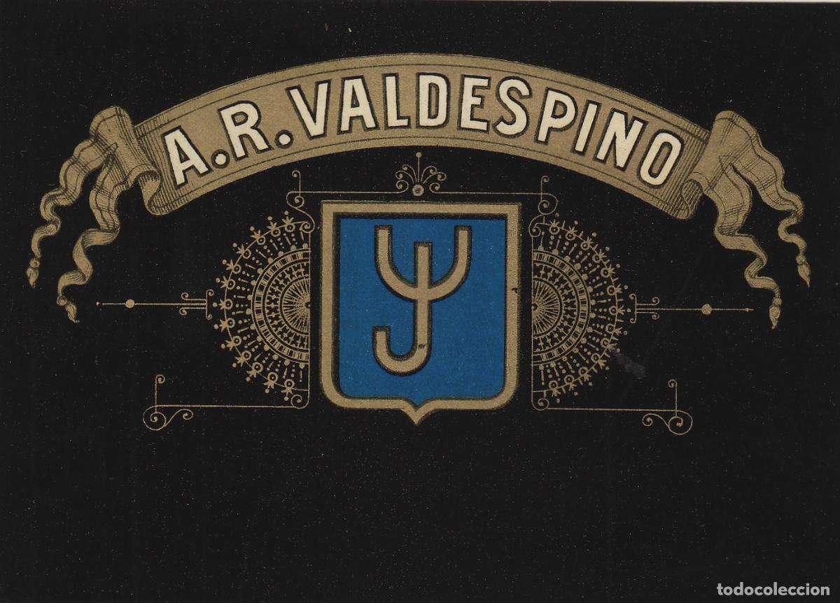 Etiquetas antiguas: VALDESPINO . JEREZ , . ETIQUETA DE VINO ref 172