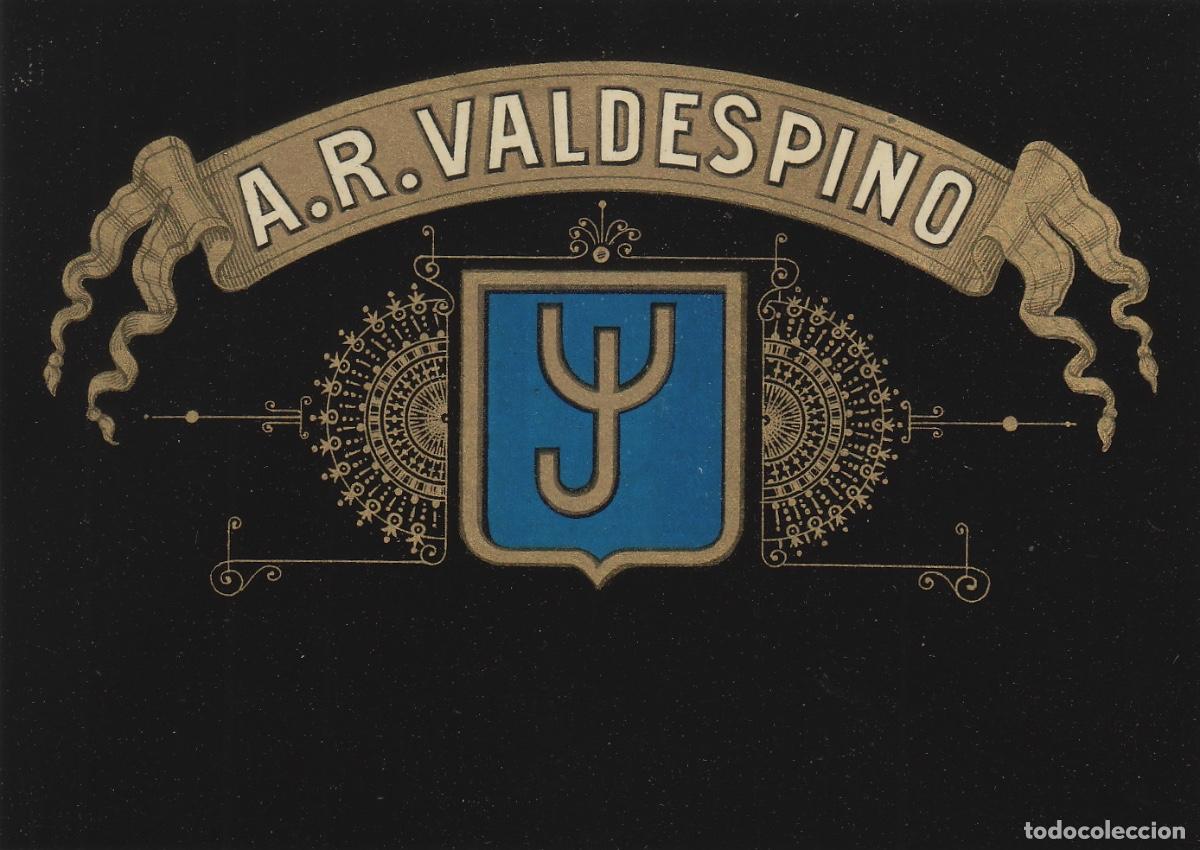 Etiquetas antiguas: VALDESPINO . JEREZ , . ETIQUETA DE VINO ref 172