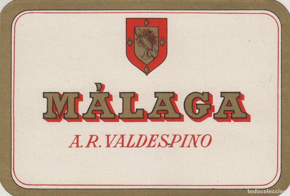 Etiquetas antiguas: VALDESPINO . JEREZ , , MALAGA . ETIQUETA DE VINO ref 179