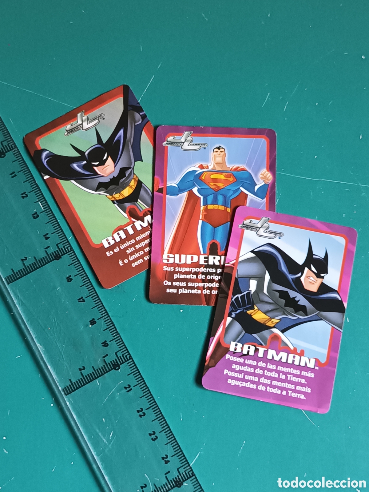 Etiquetas antiguas: Etiquetas Phoskitos DC Batman Superman