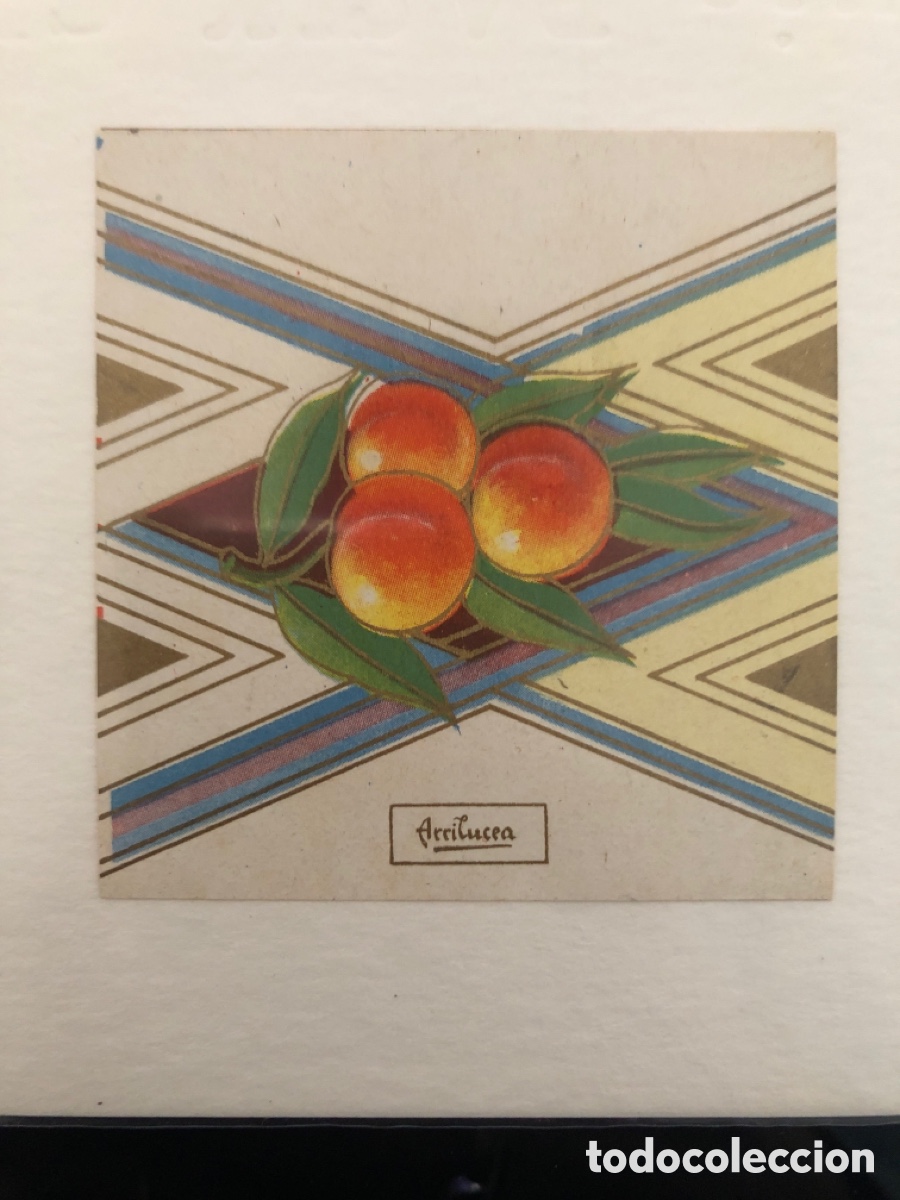Alte Etiketten: ANTIGUO ENVOLTORIO CARAMELOS ARRITUCEA