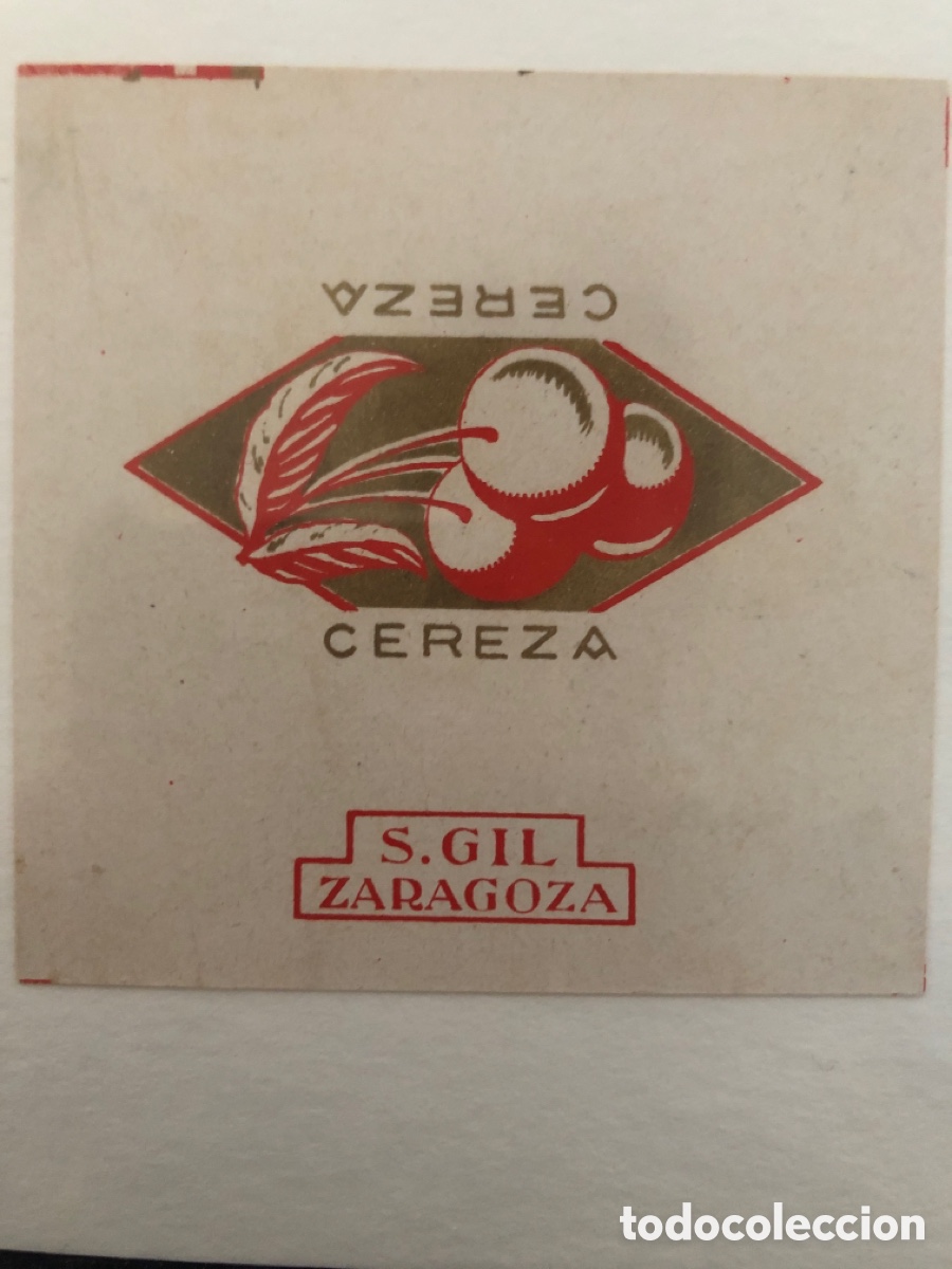 Alte Etiketten: ANTIGUO ENVOLTORIO CARAMELOS S. GIL