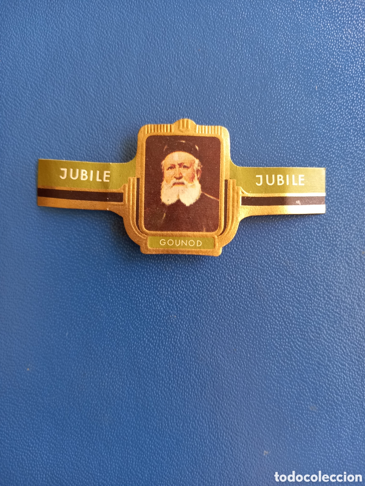 Etiquetas antiguas: VITOLA JUBILE - N&deg;16 SERIE COMPOSITORES, CHARLES GOUNOD (1818-1893)
