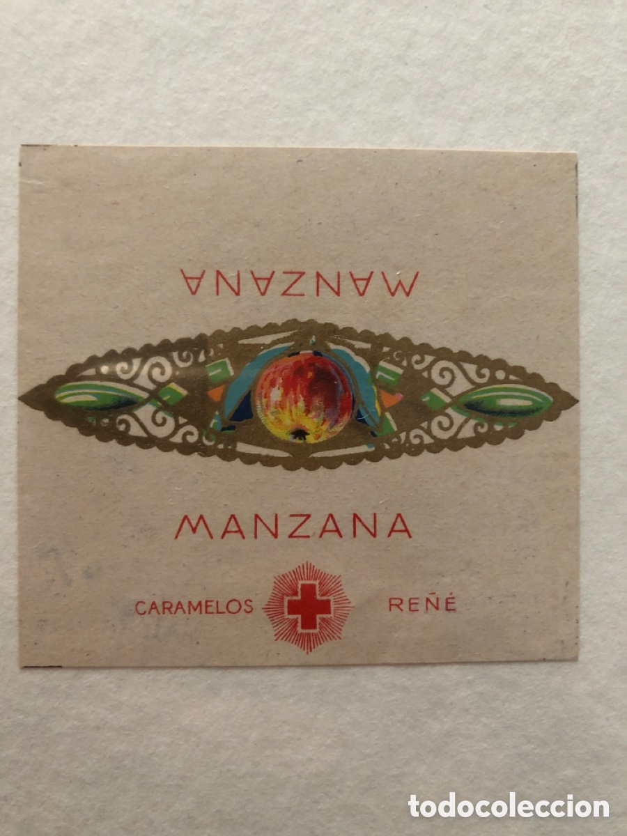 Etiquetas antiguas: ANTIGUO ENVOLTORIO CARAMELOS RE&Ntilde;E - Foto 1